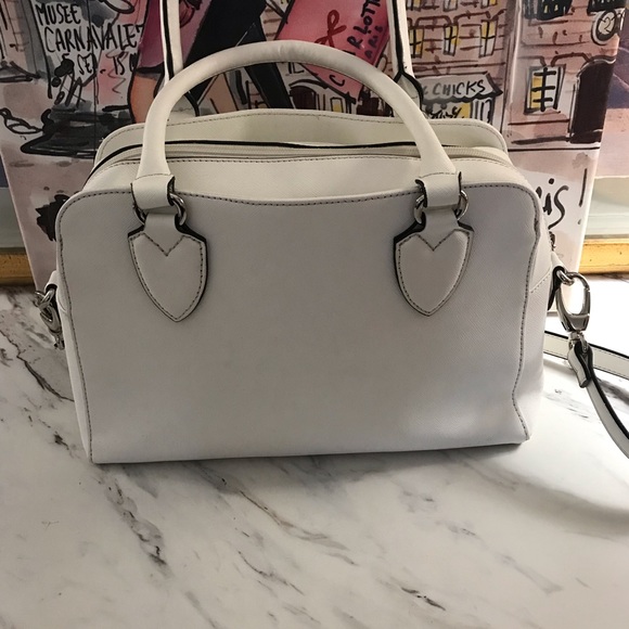 Tignanello Leather Bag with Handles and Shoulder Strap - Picture 4 of 15